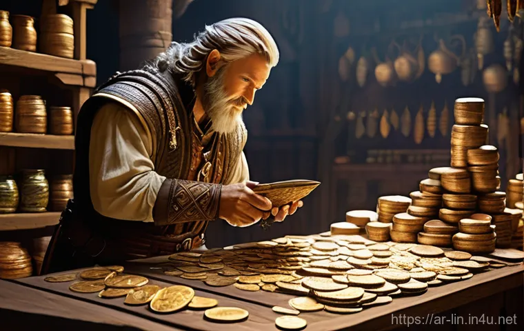 리니지 희귀템 활용법 - **Prompt 1: The Artisan of Fusion**
    A highly skilled fantasy artisan, gender-neutral, in a mysti...