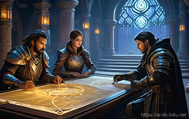 리니지 필드 보스 리젠 타이머 - Prompt 1: The Strategist's Sanctuary**