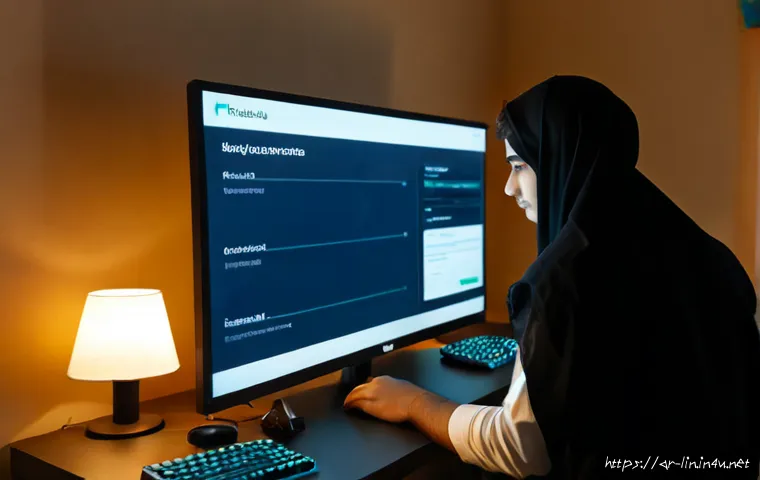 리니지 커뮤니티 거래 팁 - Photorealistic Arab young adult gamer at a clean home desk, carefully comparing two fantasy game-ite...